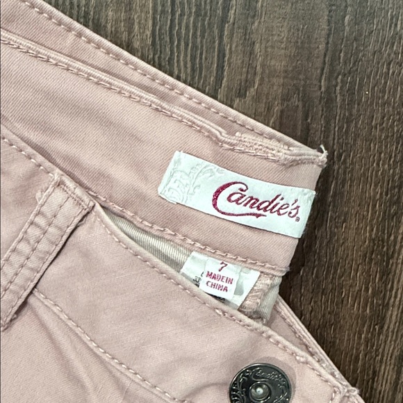 Candie's Pink Straight Leg Jeans - Picture 2 of 4